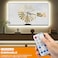 PAUTIX RF Remote Dimmer for Single Color LED Strip Lights,18-Key Wireless Remote and in-line Controller DC 5-24V for 3528/2835/5050/COB LED Tape Lights,Timer Function.