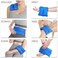 Atsuwell Microwave Heating Pad for Pain Relief, Rice Microwavable Moist Heat Pack for Cramps, Neck and Shoulders, Knee, Muscles, Joints, Back Pain, Bean Bag Heating Pad for Warm Compress, Blue.