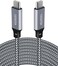 Zusnxaxe 20FT Long USB C to USB C Fast Charging Cable, [100W/5A] Type C Cord Compatible with MacBook Pro/Air,iPad Pro/Air,Samsung Galaxy S21 S20 Note 20 10,OnePlus 9 Pro,Switch,Moto G9 Plus, Aspire 5,