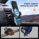 APPS2Car Suction Cup Phone Mount, Windshield/Dashboard/Air Vent Car Phone Holder Mount with Sticky Gel Pad, Compatible with iPhone, Samsung, All Cellphone, Thick Case Friendly.