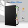 غطاء دوار من FINTIE متوافق مع iPad Pro 11 بوصة (2022/2021/2020/2018، الجيل الرابع/الثالث/الثاني/الأول) - غطاء حامل دوار 360 درجة مع حامل قلم رصاص، خاصية التشغيل/الإيقاف التلقائي، أسود.