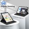 غطاء دوار من FINTIE متوافق مع iPad Pro 11 بوصة (2022/2021/2020/2018، الجيل الرابع/الثالث/الثاني/الأول) - غطاء حامل دوار 360 درجة مع حامل قلم رصاص، خاصية التشغيل/الإيقاف التلقائي، أسود.