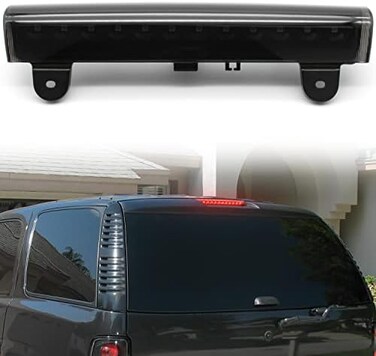 KEWISAUTO Smoked Black LED 3rd Third Brake Light Rear Brake Stop Tail Light for Suburban 1500 2500 Tahoe/Yukon XL 2000-2006 Accessories (1PCS.
