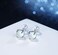 COMORE Hypoallergenic Moonstone Stud Earrings 925 Sterling Silver Rainbow Moonstone Earrings for Women Girls Moonstone Jewelry Small Round Earrings for Sensitive Ears.
