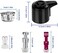 Wocst Steam Release Handle,Float Valve Replacement Parts with Anti-Block Shield For Instant Pot Duo/Duo Plus 3, 5, 6 and 8 Quart,Instant Pot Smart Wifi(6 Qt(DUO.