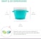melii SnapGo Baby Food Freezer Storage ContainersSnack Containers - Set of 4, 4oz.