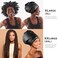 Keary Extra Large Swim Cap for Braids and Dreadlocks Extensions Weaves Long Hair, Waterproof Silicone Cover Ear Bath Pool Shower Swimming Cap for Adult Youth to Keep Hair Dry, Easy to Put On and Off.