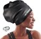 Keary Extra Large Swim Cap for Braids and Dreadlocks Extensions Weaves Long Hair, Waterproof Silicone Cover Ear Bath Pool Shower Swimming Cap for Adult Youth to Keep Hair Dry, Easy to Put On and Off.