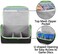 Trunab Game Disc Case Hold Up to 24 Discs, Portable Storage Bag Gaming Disk Organizers, Compatible with Xbox 360/Xbox One/Xbox Series X/S/PS4/PS4 Pro/PS3/PS5, Green (Patent Design.