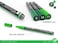 TOOLI-ART Acrylic Paint Pens 22 Green Tones Assorted Pro Color Series Markers Set 0. 7mm Extra Fine Tip for Rock Painting, Glass, Mugs, Wood, Metal, Canvas, DIY Projects, Non Toxic, Waterbased, Quick