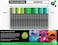 TOOLI-ART Acrylic Paint Pens 22 Green Tones Assorted Pro Color Series Markers Set 0. 7mm Extra Fine Tip for Rock Painting, Glass, Mugs, Wood, Metal, Canvas, DIY Projects, Non Toxic, Waterbased, Quick
