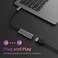 WALNEW USB C to HDMI Adapter (4K@60Hz, USB Type-C to HDMI Adapter (Thunderbolt 3 Compatible, HDMI to USB C Adapter for MacBook Pro/Air, iPad Pro, Pixelbook, Dell XPS, Samsung Galaxy and More (Gray.