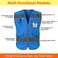 TCCFCCT unisex-adult Bison Series Safety reflective vest.