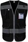 TCCFCCT unisex-adult Bison Series Safety reflective vest.