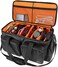 Trunab DJ Cable File Bag with Detachable Padded Bottom and Dividers, Travel Gig Bag for Professional DJ Gear, Musical Instrument and Accessories.