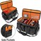 Trunab DJ Cable File Bag with Detachable Padded Bottom and Dividers, Travel Gig Bag for Professional DJ Gear, Musical Instrument and Accessories.
