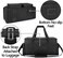 Trunab DJ Cable File Bag with Detachable Padded Bottom and Dividers, Travel Gig Bag for Professional DJ Gear, Musical Instrument and Accessories.