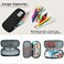 FUXINGYAO Pencil Case, Multi-compartment Pencil Pouch, Portable Pencil Bag.