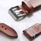 Berfine Retro Handmade Watch Band, Quick Release Vintage Leather Watch Strap Replacement,Choice of Width-18mm 20mm 22mm 24mm or 26mm.