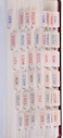 DiverseBee Laminated Bible Tabs (Large Print, Easy to Apply, Bible Tabs Old and New Testament, Bible Study Journaling Supplies, Bible Accessories, Bible Index Tabs, 72 Bible Book Tabs (Amber.