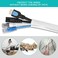 ZhiYo 20ft - 1/2 inch White Cable Sleeve, Cable Organizer for Desk PC TV Computer, Wire Protector Cable Wrap Cover, Cord Management for Home Office.