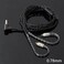 Girftu JCALLY Earbuds Cable, QDC Cable,Replacement Cable Oxygen-Free Copper Upgrade 5N OFC Headphone Wire 8 Shares 2Pin 0. 78mm Earphone 3. 5mm Wire with Microphone JC08S (Black(Black 0. 78mm.