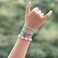 FANCY SHINY Wave Charm Bracelets String Beaded Bracelets Boho Shell Strand Bracelet Set Cute Braid Friendship Bracelets Waterproof Beach Surfer Jewelry for Women Teen Girls Sky Blue.