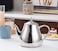 SANQIAHOME 2000ml Stainless Steel Teapot with Infuser.