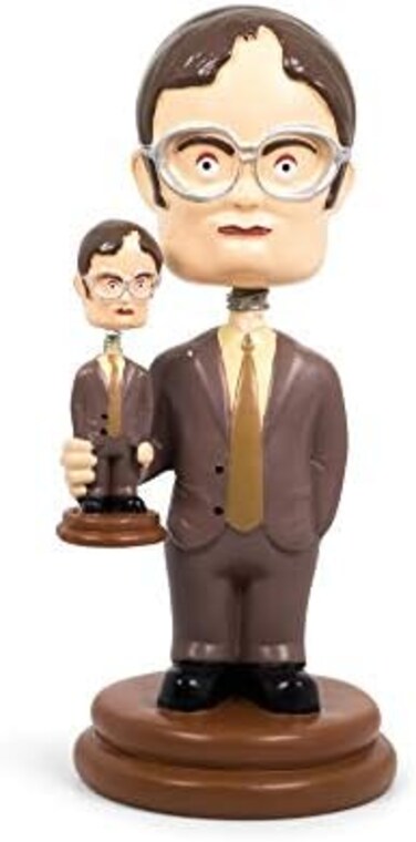 Surreal Entertainment The Office Double Dwight Bobblehead Collectible Figure5 Inches Tall.
