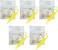 HRASY 1/4 Inch Orthodontic Elastic Rubber Bands, 500 Pack Medium 3. 5 Ounce Rubberbands Dreadlocks Hair Braids Fix Tooth Gap, 5 Pack Free Elastic Placer for Braces.