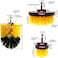 Dsenfurn [3 Pack Set] Auto Detailing Drill Brush Set, Wheel Cleaner Brush, Car Cleaner Wash Brush Supplies Kit Fit Tire, Car Mats, Floor Mat, Bathroom and Auto Power Scrubber Brush Cleaning Sets.