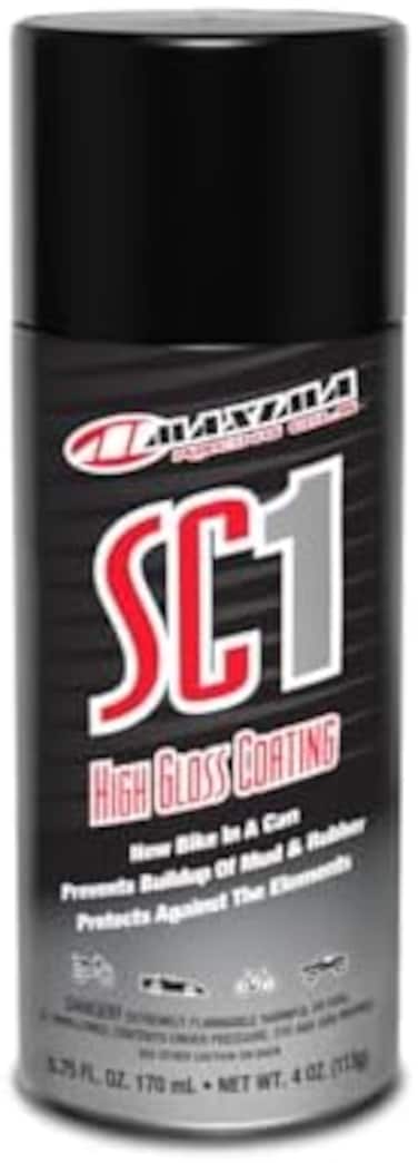 Maxima 78904 SC1 Clear Coat Silicone Spray 4 oz Aerosol Can, Single.