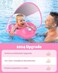 LAYCOL Baby Swim Ring Baby Swimming Ring Swimming Ring with Removable Floating Ball New Upgrade Baby Swim Ring from 3 to 36 Months.