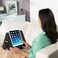 Ontel Pillow Pad Ultra Multi-Angle Soft Tablet Stand, Gray.