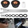 Danti Front Mount Hydraulic Steering Cylinder Seal Kit with Pin Wrench Compatible with HC5340, HC5341, HC5342, HC5343, HC5344, HC5345,HC6750, HC6751 etc. Fits for HS5157 SeaStar Pivot/Front Mount Cyli