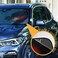 Dussdil Evil Eyes Car Sun Shade Windshield Red Eyes Sunshade Block UV Rays Protector Keep Your Vehicle Cool Sun Window Shield Visor Cover Foldable for Car Truck SUV M.
