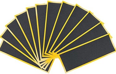 Birllaid Fingerboard Foam Grip Tape,12 Pcs Fingerboard Grip Tape,38mmX110mm 12.