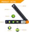 Rainyb Digital Angle Finder Tool 7inch 0-360 Degree LED Digital Protractor with Horizontal Vertical Bubble Levels and Ruler Meter Accurate Tools for Carpenters,Woodworkers,Fabricators.