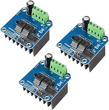 UMLIFE 3pcs BTS7960 43A High Power Motor Driver Module/Smart Car Driver Module for Arduino Current Limit.