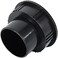 ALEOED 2 Pieces Dashboard Air Conditioning Deflector Outlet Vent Exhaust Grille Side Roof Round Air Ventilation Outlet Black for Car RV ATV A/C 60mm/2. 3in.