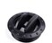 ALEOED 2 Pieces Dashboard Air Conditioning Deflector Outlet Vent Exhaust Grille Side Roof Round Air Ventilation Outlet Black for Car RV ATV A/C 60mm/2. 3in.