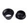ALEOED 2 Pieces Dashboard Air Conditioning Deflector Outlet Vent Exhaust Grille Side Roof Round Air Ventilation Outlet Black for Car RV ATV A/C 60mm/2. 3in.