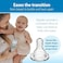 Dr. Brown's Natural Flow Anti-Colic OptionsNarrow Baby Bottles 4 oz/120 mL, with Level 1 Slow Flow, 3 Pack, 0mLavender.