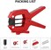 VIT SPORT 3D Printer Filament Connector 3D Printer Accessories Easy Operate for Filament 1. 75mm PLA / ABS / PC / PETG / TPU Material.