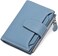 FALAN MULE Small Wallet for Women Genuine Leather Bifold Compact RFID Blocking.