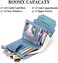 FALAN MULE Small Wallet for Women Genuine Leather Bifold Compact RFID Blocking.