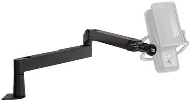 Elgato Wave Mic Arm LP - Premium Low Profile Microphone Arm with Cable Management Channels, Desk Clamp, Versatile Mounting and Fully Adjustable, perfect for Podcast, Streaming, Gaming, Home Office.
