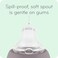 NUK Replacement Silicone Spout, Clear, 1 Count Pack of 3.