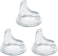 NUK Replacement Silicone Spout, Clear, 1 Count Pack of 3.