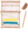 CYCHIRV Weaving Loom Kit, 15. 2"H x 9. 85"W Wooden Tapestry Looms, Warp ​Frame ​Loom Heddle Bar for Weave Board Weaver Tapestry Kids Beginner.